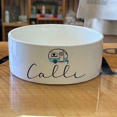 Camper Pet Bowl