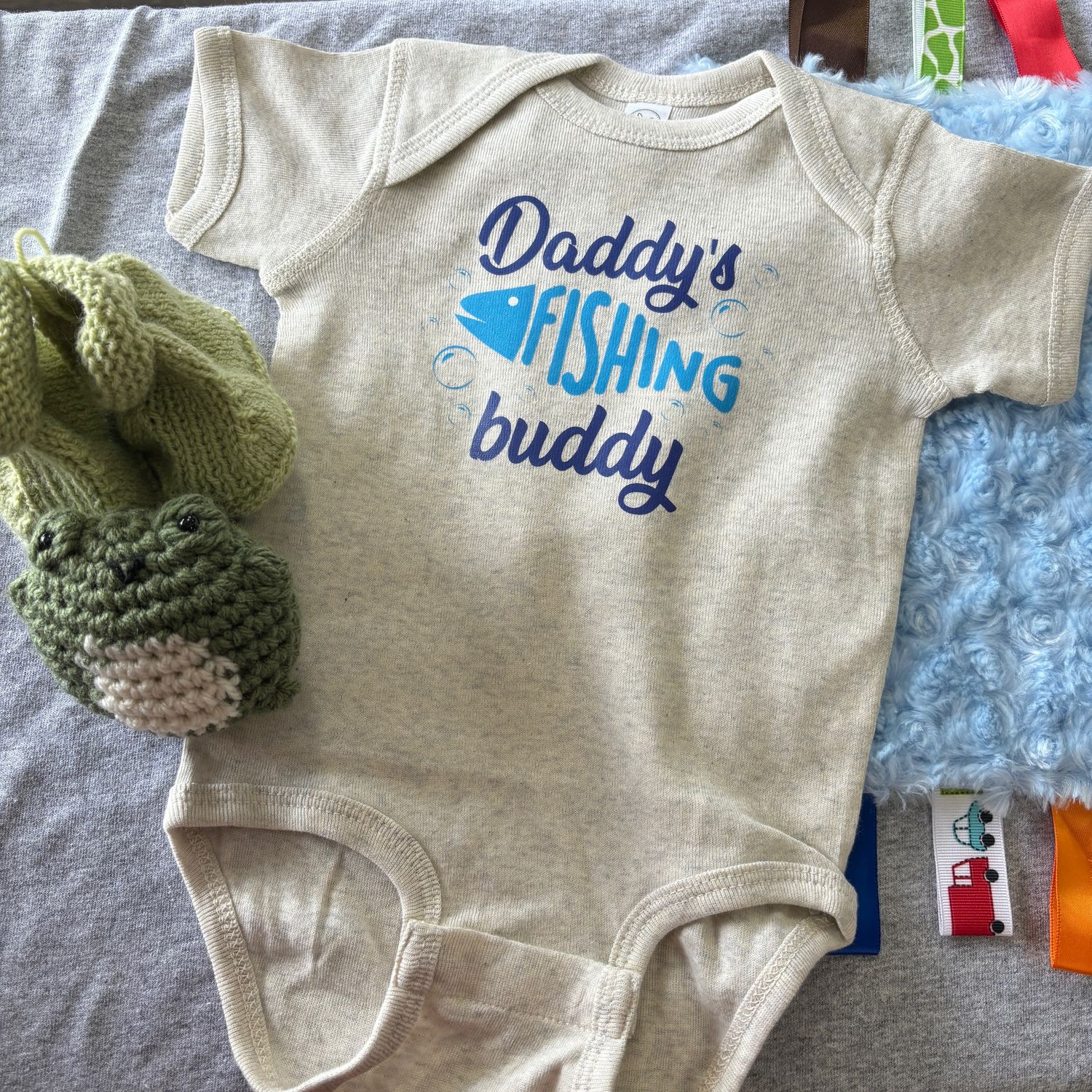 Daddy&#39;s Fishing Buddy Infant Shirt Design