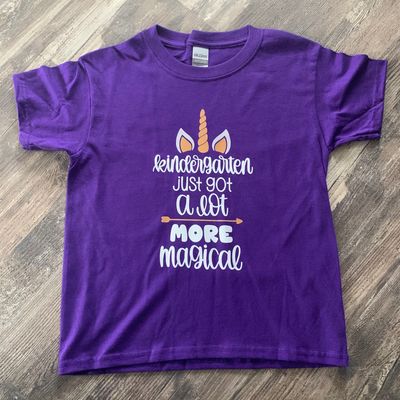 Kindergarten Just Got A Lot More Magical Design for Youth Shirt