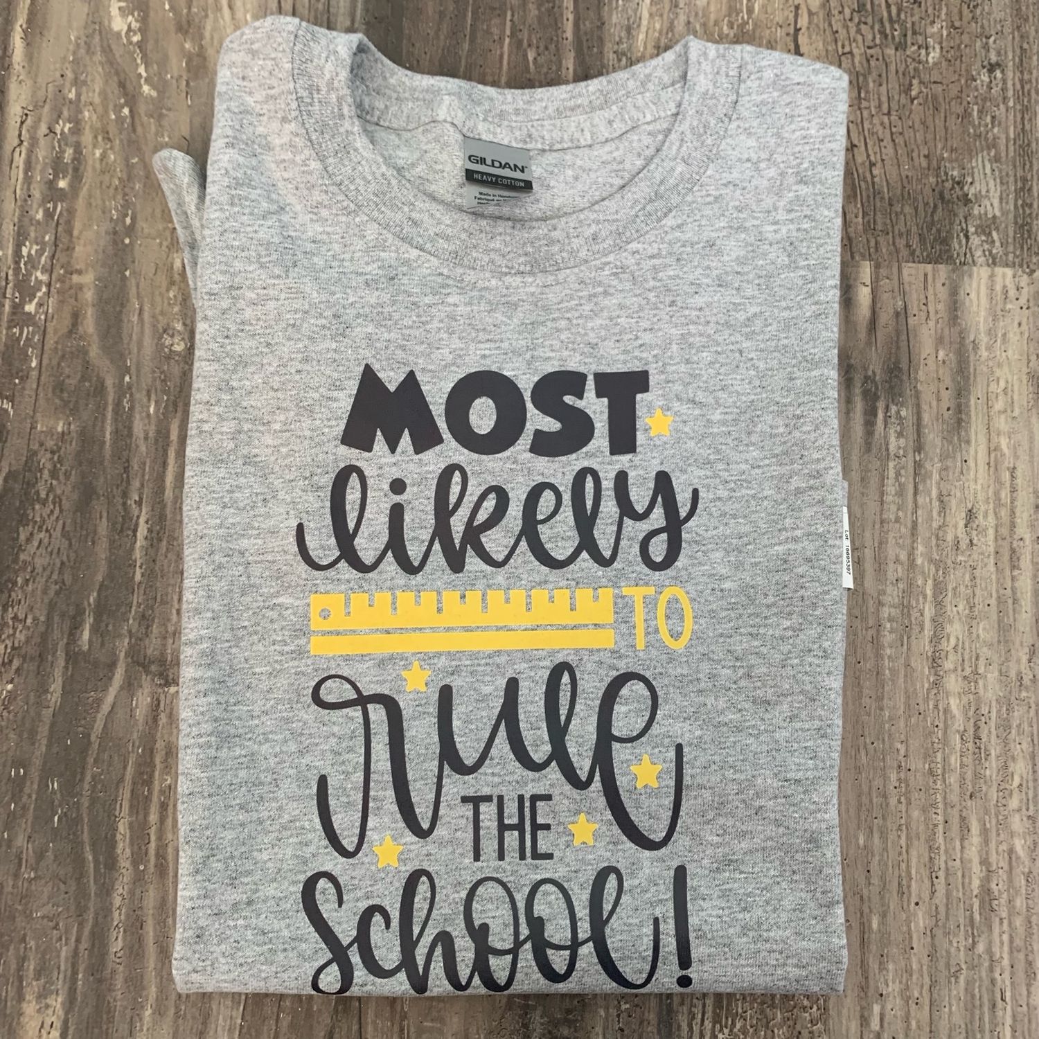 Most Likely To Rule The School Design for Youth Shirt