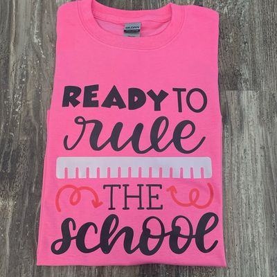Ready To Rule The School Design for Youth Shirt
