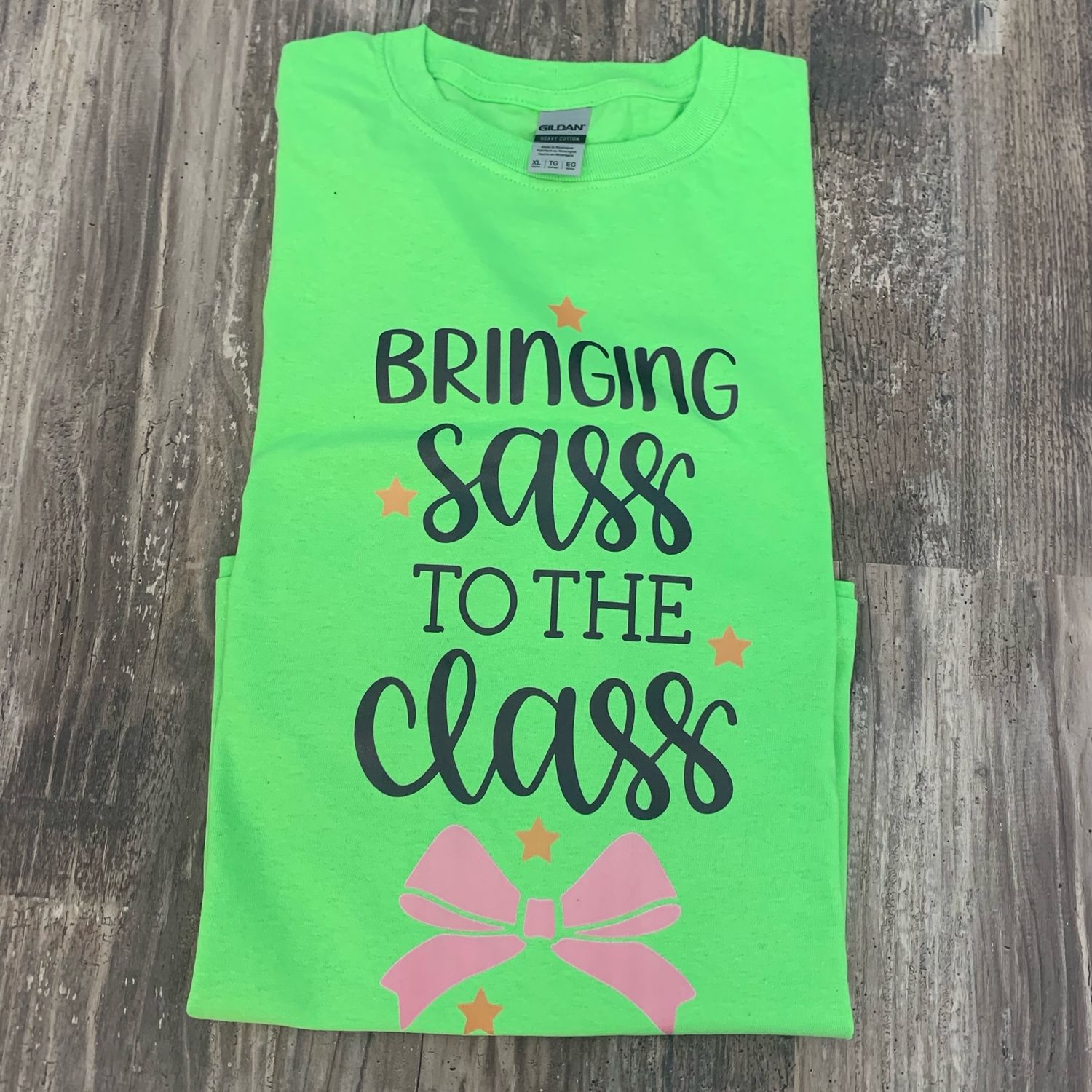 Bringing Sass To The Class Design for Youth Shirt