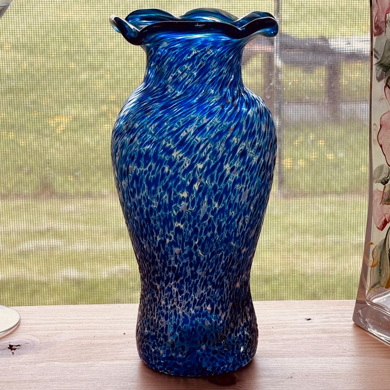 Cobalt Vase #131