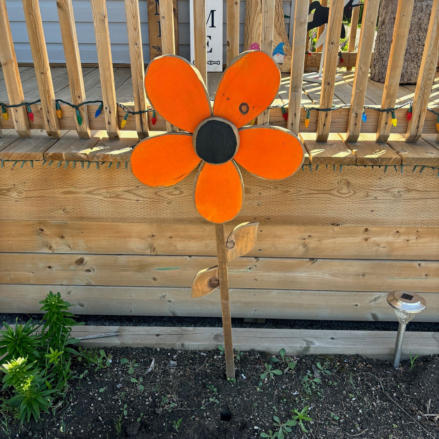 Wooden Flower