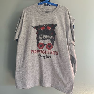 Firefighters Daughter Design for Youth Shirt