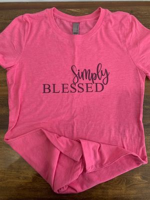 Simply Blessed Design for Shirt