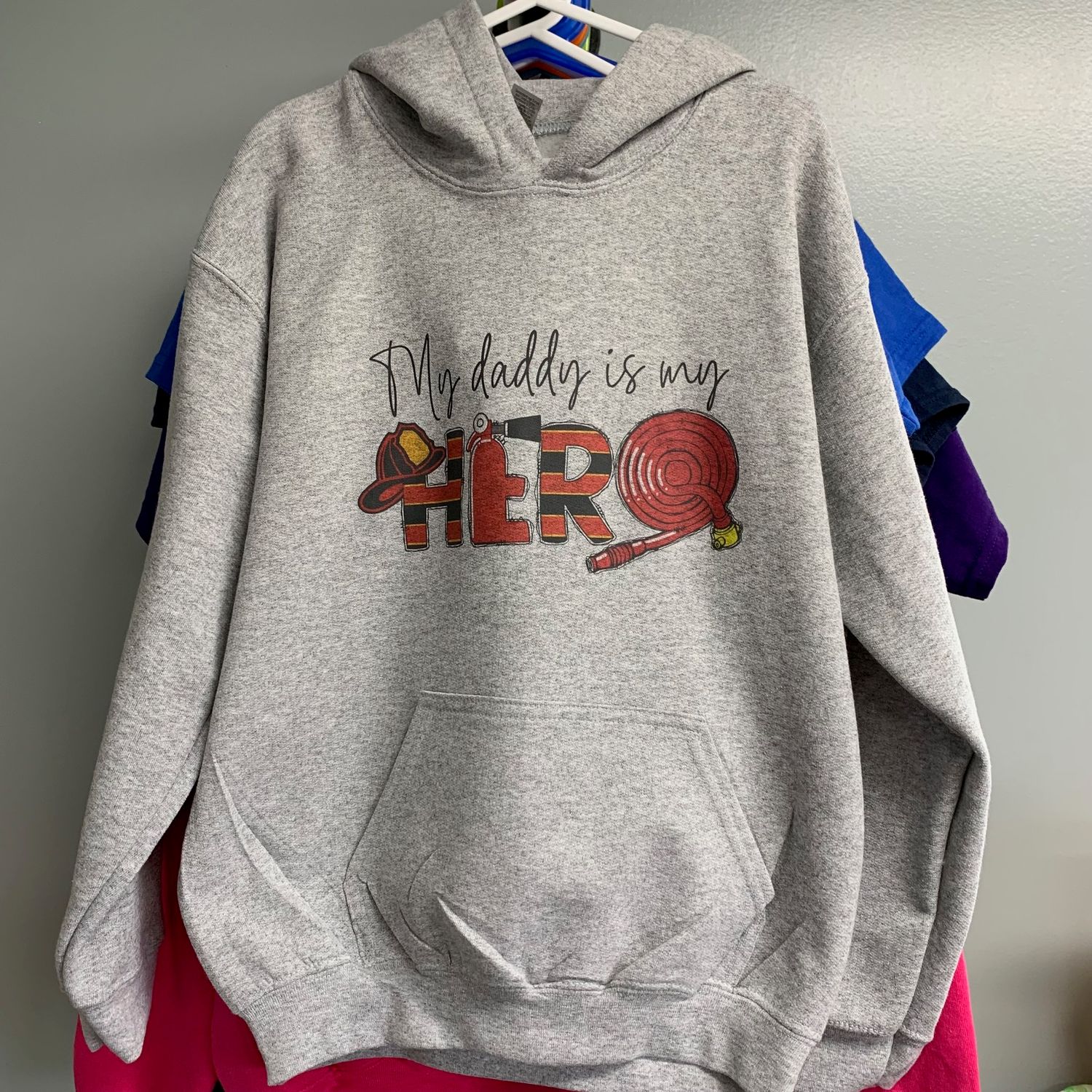 My Daddy Is My Hero Design for Youth Shirt