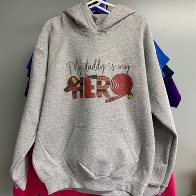 My Daddy Is My Hero Design for Youth Shirt