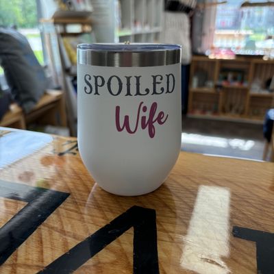 Spoiled Wife Wine Tumbler