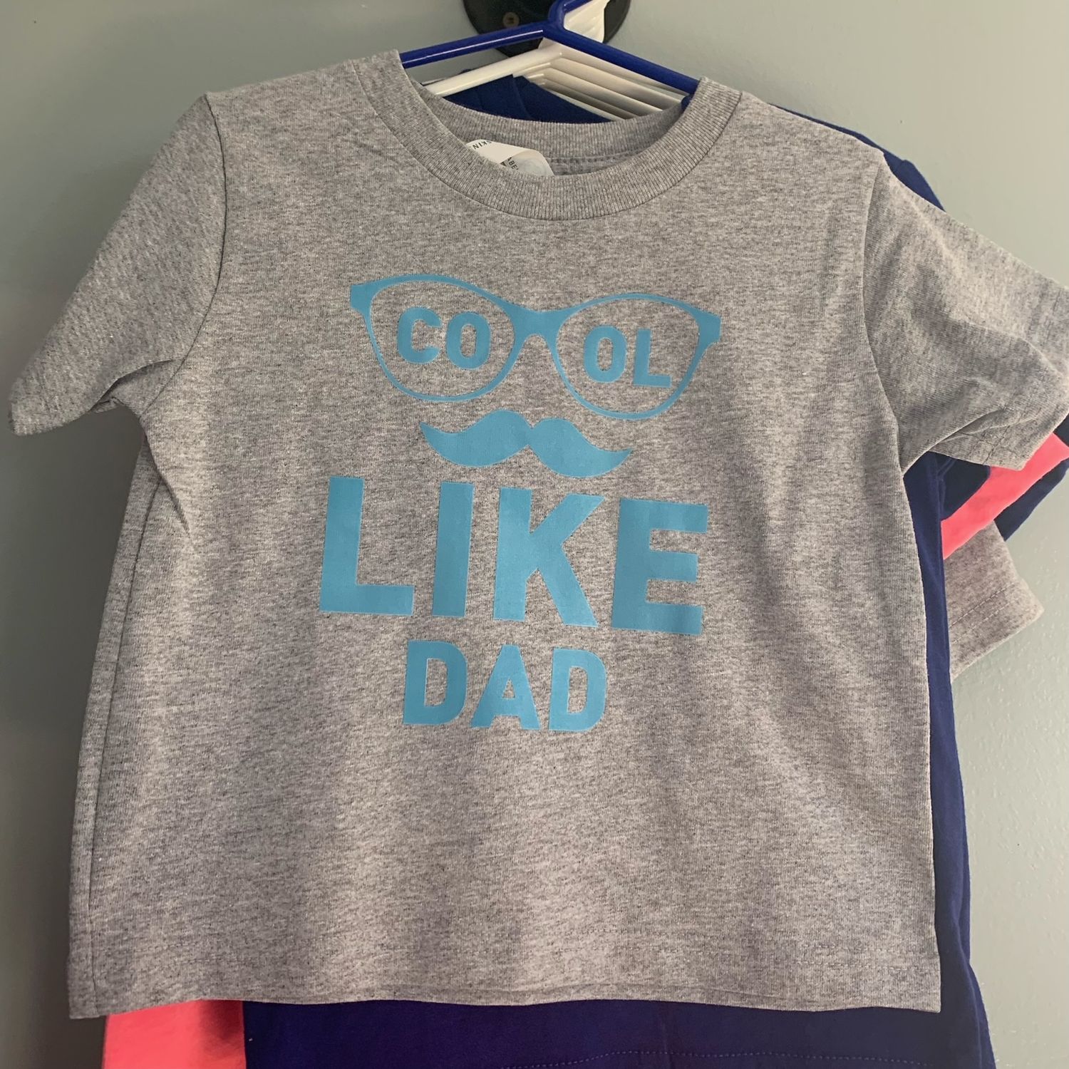 Cool Like Dad Design for Youth Shirt