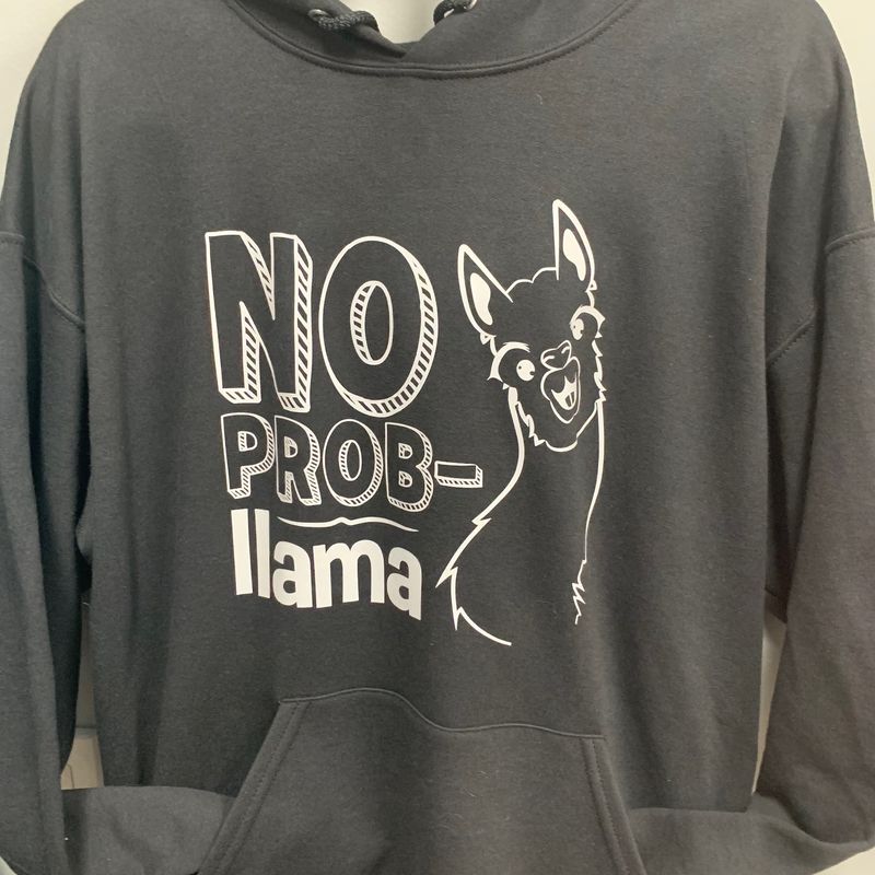 No Prob-Llama Design for Shirt