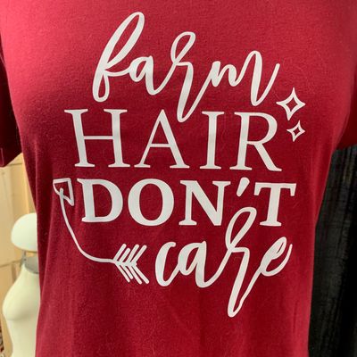 Farm Hair Don&#39;t Care Design for Shirt
