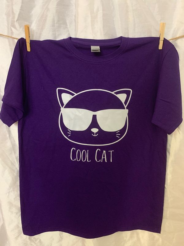 Cool Cat Design for Youth Shirt