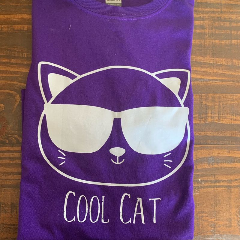 Cool Cat Design for Youth Shirt