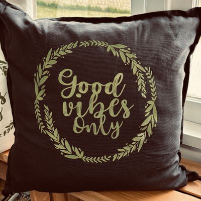 Good Vibes Pillow