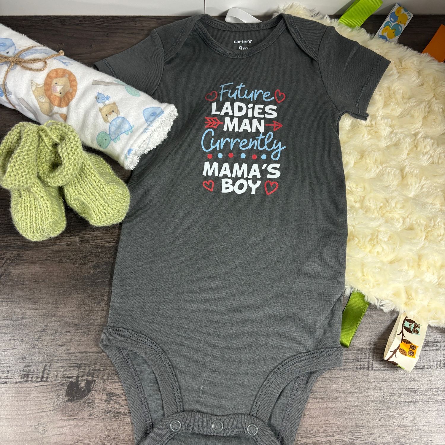 Future Ladies Man Infant Shirt Design