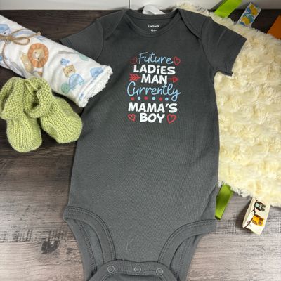 Future Ladies Man Infant Shirt Design