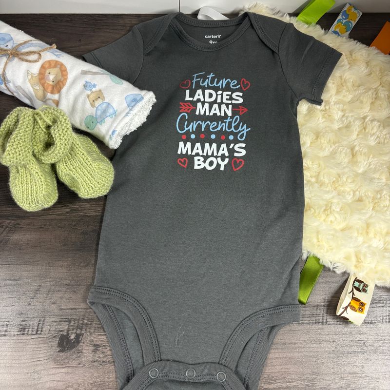 Future Ladies Man Infant Shirt Design