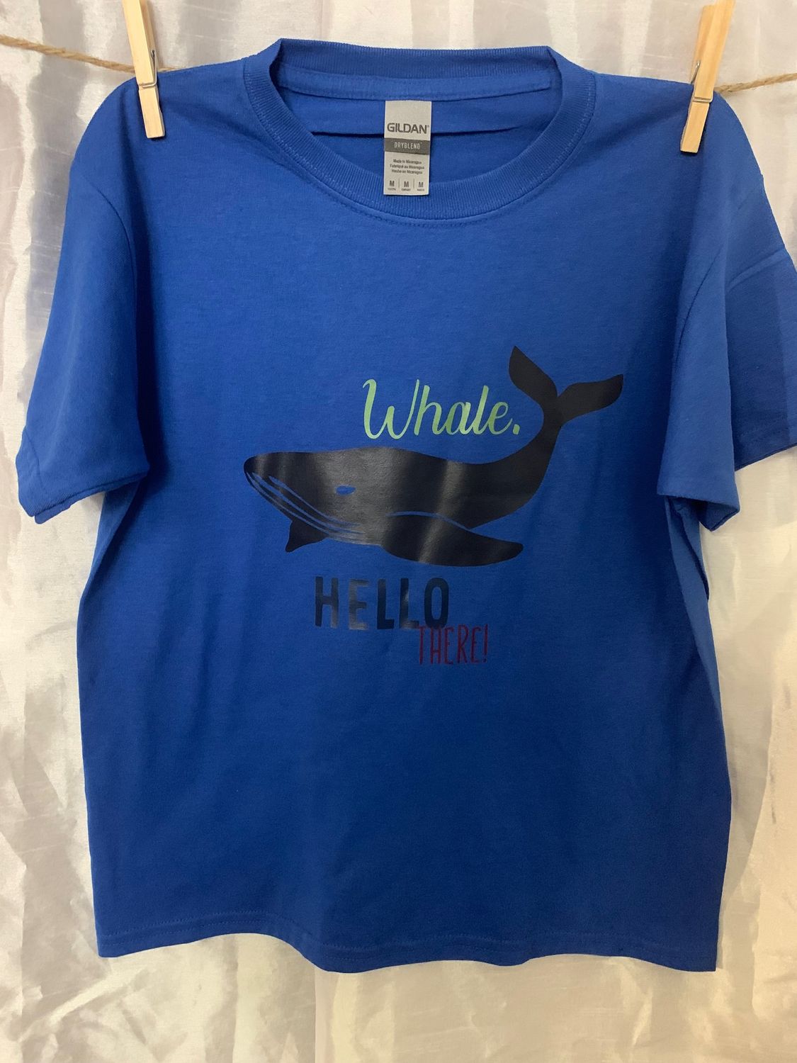 Whale Hello There Design for Youth Shirt