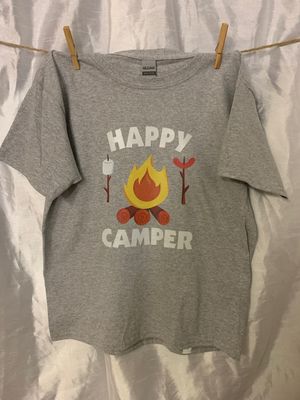 Happy Camper Design for Youth Shirt