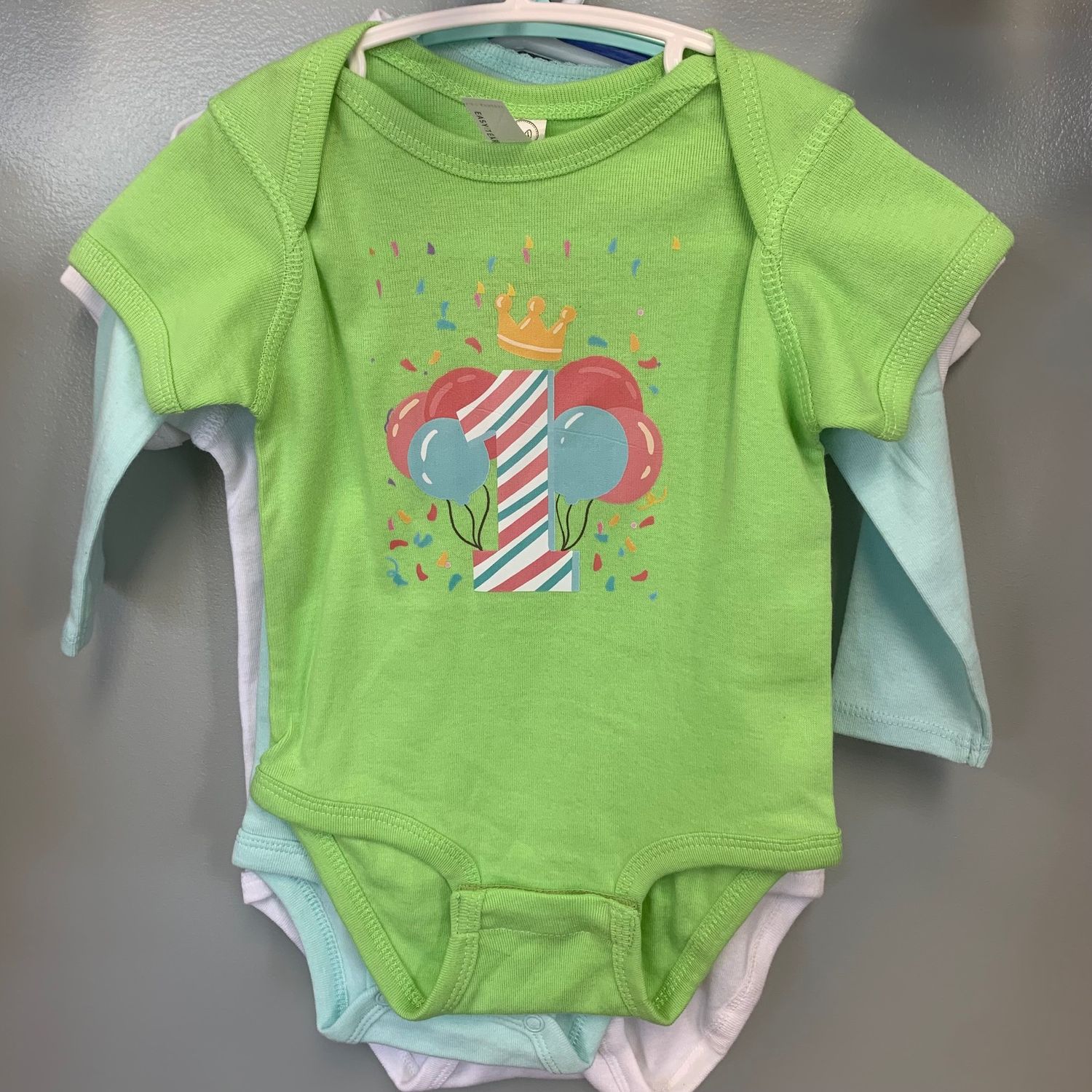 1st Birthday Infant Shirt Design