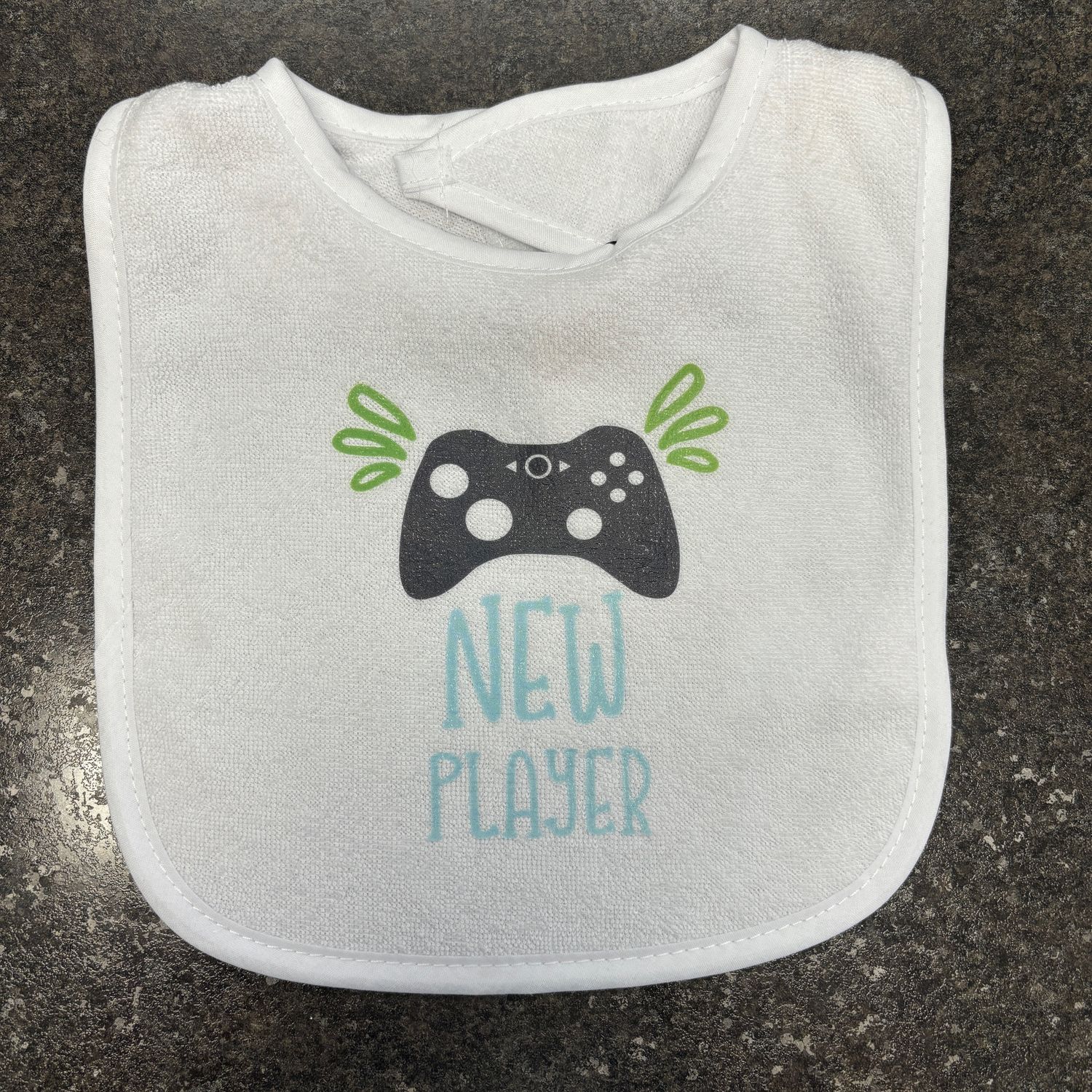 New Player Baby Bib