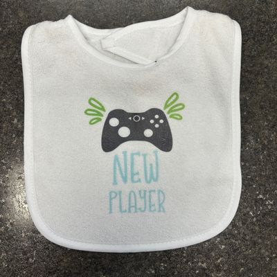 New Player Baby Bib