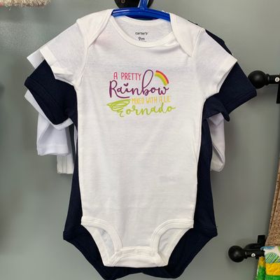 A Pretty Rainbow Infant Shirt Design