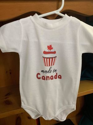 Made In Canada Infant Shirt Design