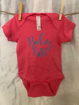 Baby Boss Infant Shirt Design