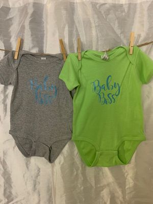 Baby Boss Infant Shirt Design