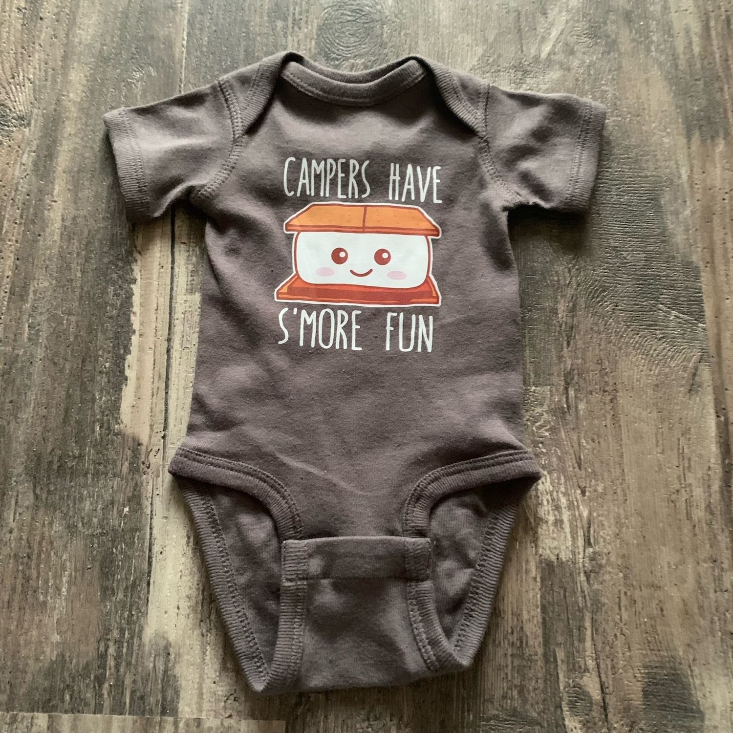 Campers Have S&#39;more Fun Infant Shirt Design