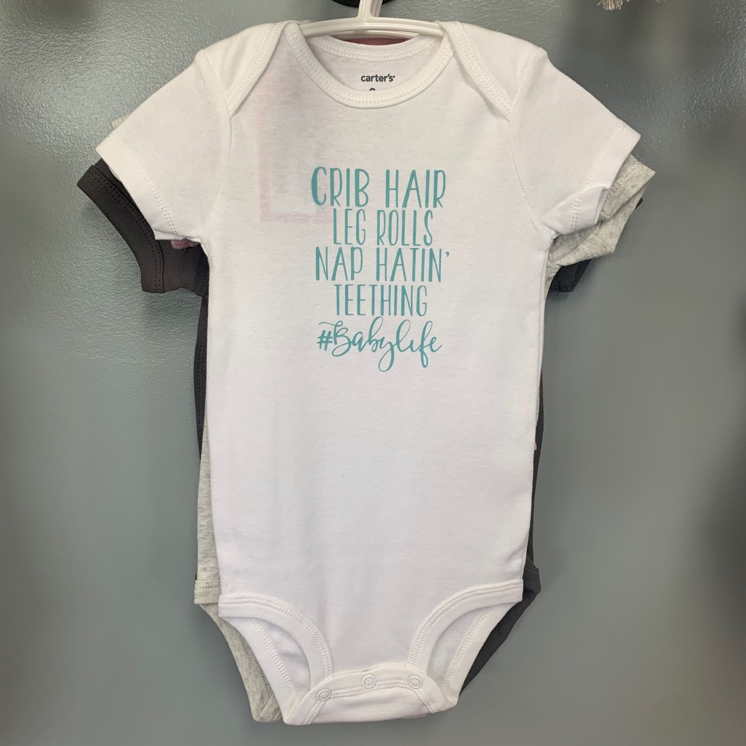 Crib Hair Leg Rolls Infant Shirt Design
