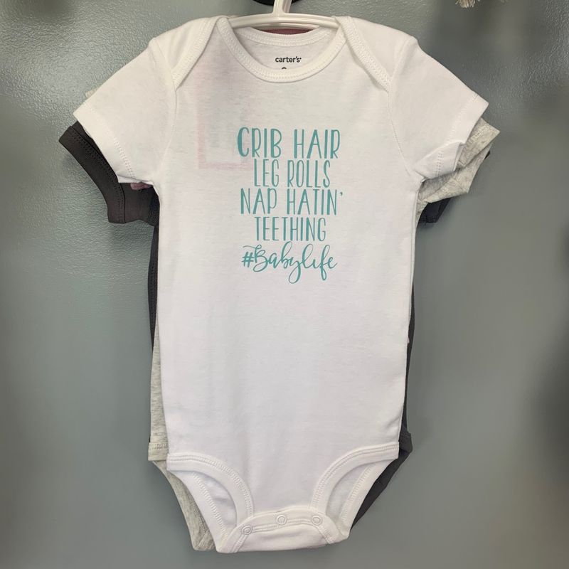Crib Hair Leg Rolls Infant Shirt Design