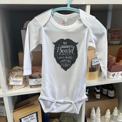 My Daddy&#39;s Beard Baby Bodysuit Size 6-12 Months