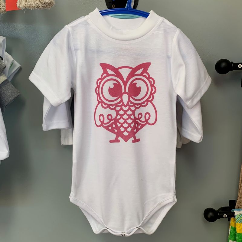 Owl Infant Shirt Design