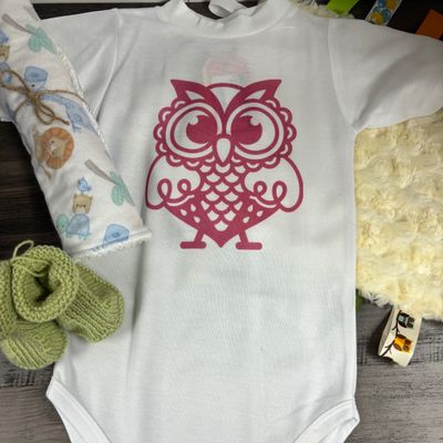 Owl Infant Shirt Design
