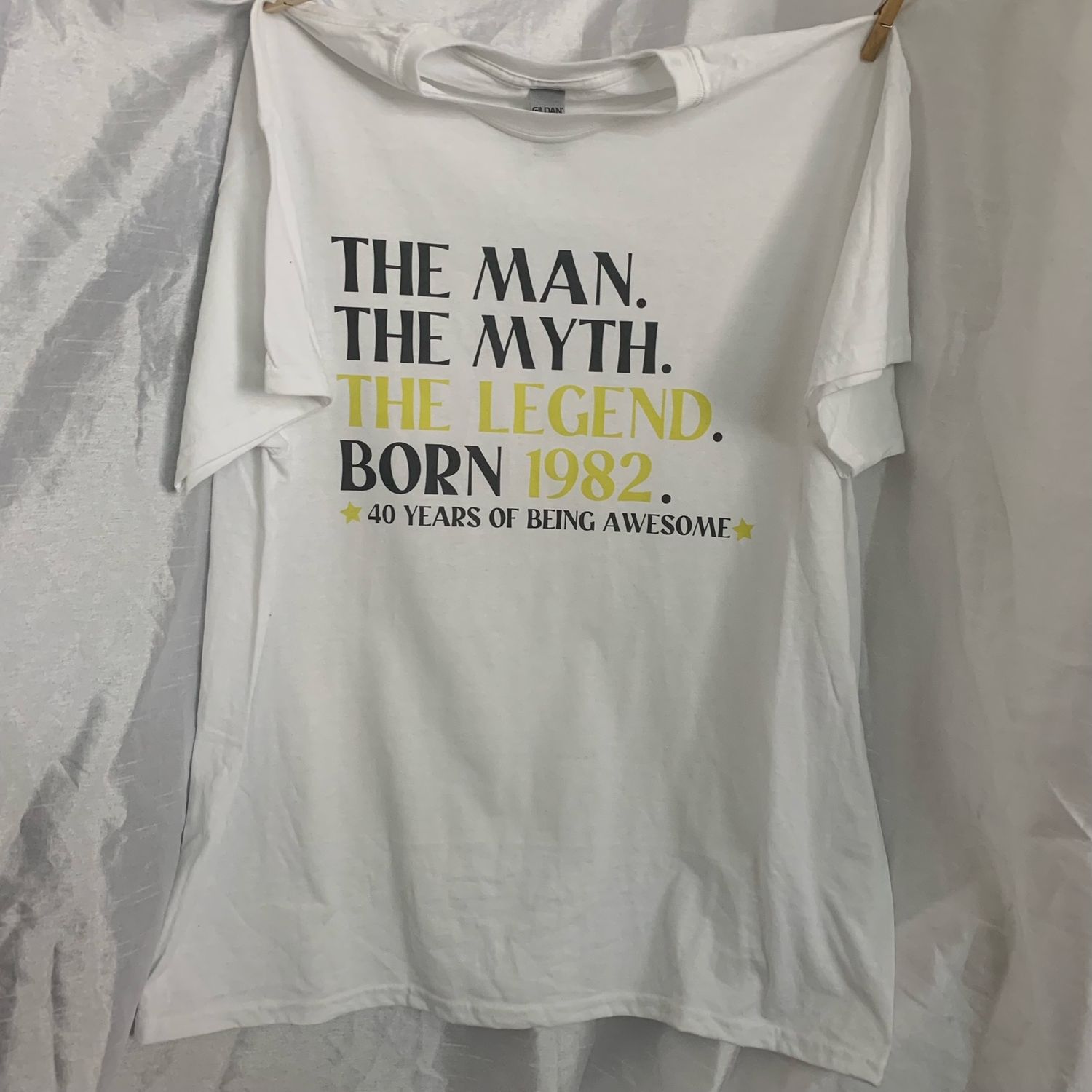 Man Myth Legend Birthday Design for Shirt