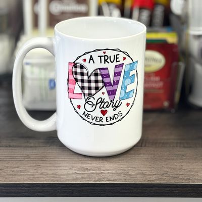 A True Love Story Design for Drinkware