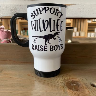 Support Wildlife Design for Drinkware