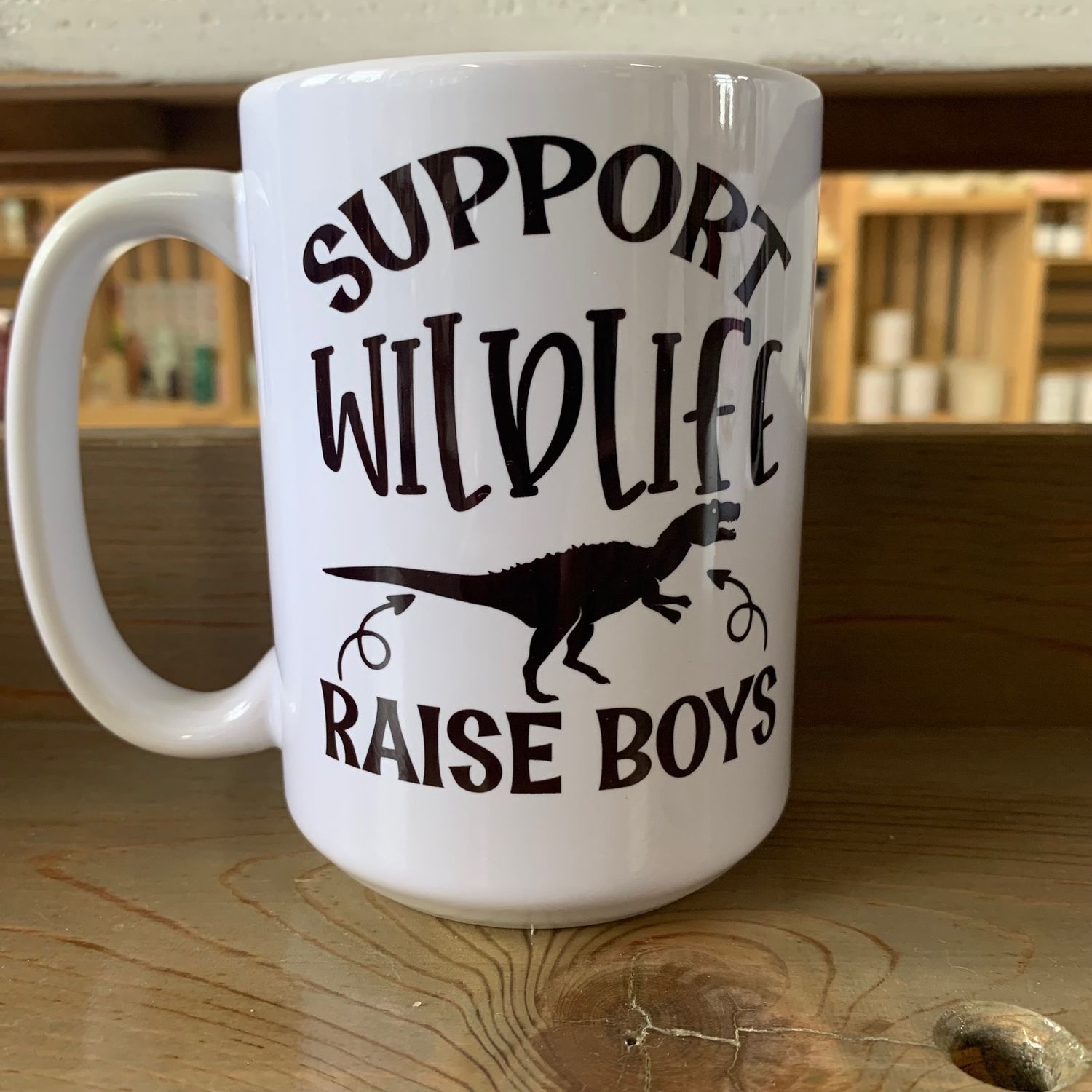 Support Wildlife Design for Drinkware