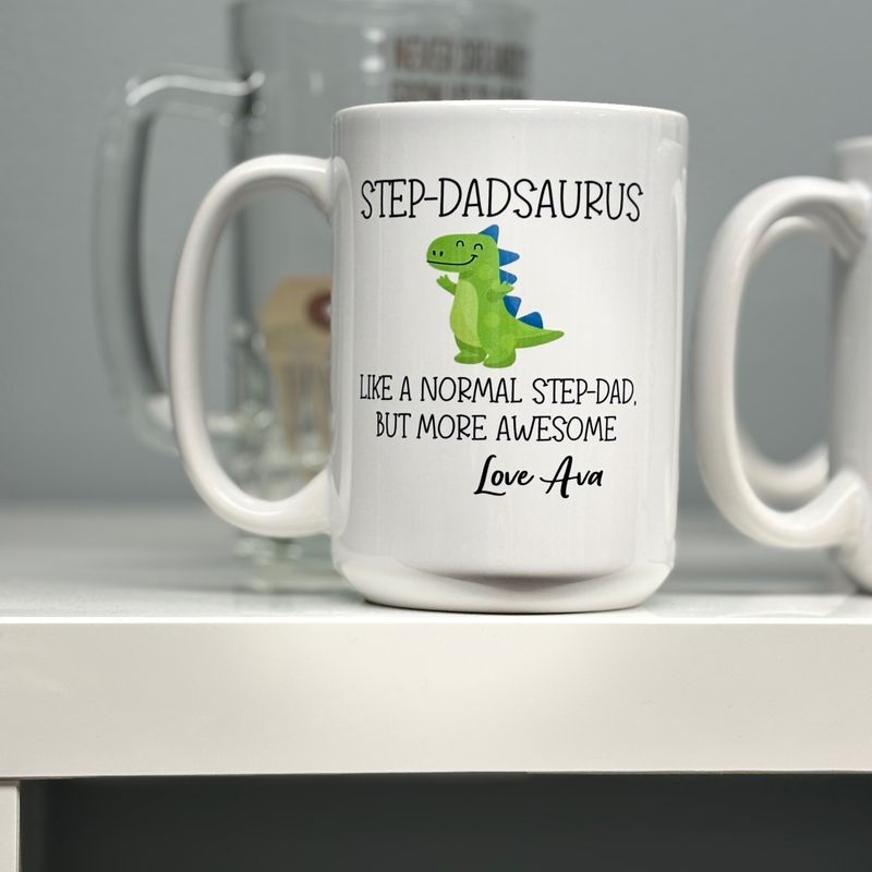 Step-Dadsaurus Design for Drinkware