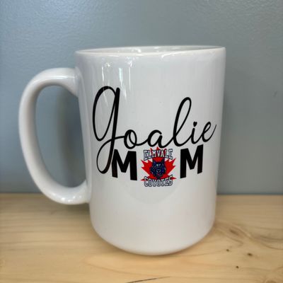 Coyotes Goalie Mom, Dad, Papa, Grandma, etc Design For Drinkware