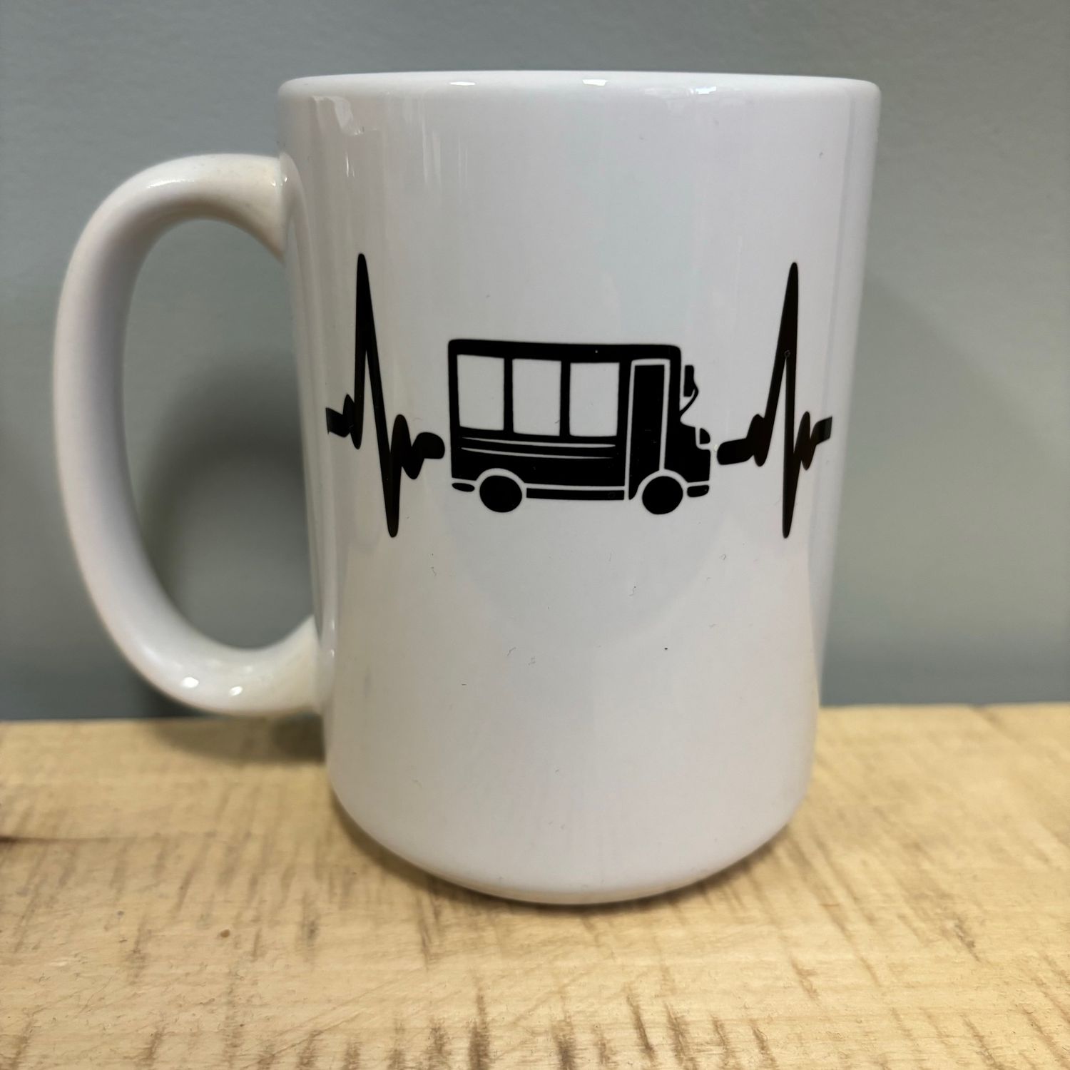 Bus Heartbeat Design for Drinkware