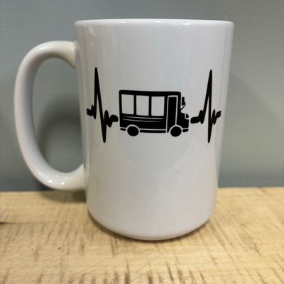 Bus Heartbeat Design for Drinkware