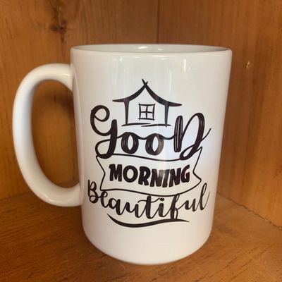 Good Morning Beautiful Design for Drinkware