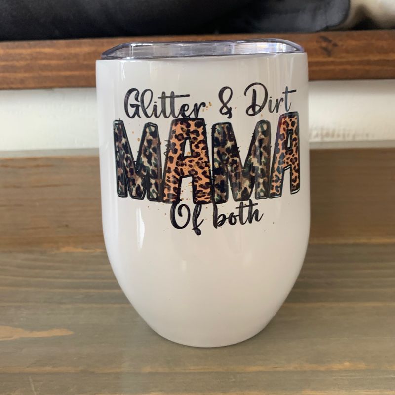 Glitter and Dirt Design for Drinkware