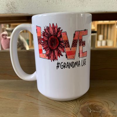 Love #grandmalife Design for Drinkware