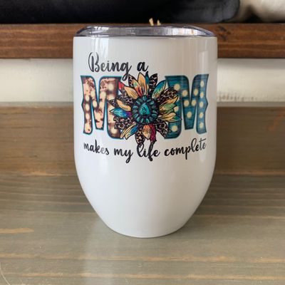 Being A Mom Design for Drinkware