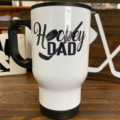 Hockey Dad Design for Drinkware